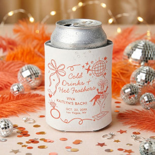 Porta-lata Festa de Despedida de Solteira Desta Mulher, Uma G