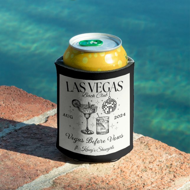 Porta-lata Festa de Despedida de Solteira Luxe Personalizada  (Piscina in situ)