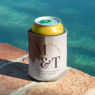 Porta-lata Festa de Fim de Semana da Bachelorette Personaliza