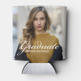 Porta-lata Festa de Fotografia do Formando de Sobreposição de