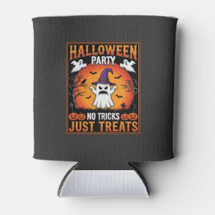 Porta-lata Festa de Halloween Fantasma Sem Travessuras Apenas