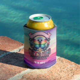 Porta-lata Festa de Orgulho gay de Saída e Orgulho