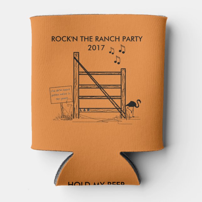 PORTA-LATA FESTA DE RANCH COOZIE (Frente)