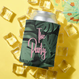 Porta-lata Festa de solteira Bridal do Tema Tropical