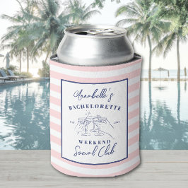 Porta-lata Festa de solteira de pré-disquete do Clube Social