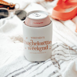 Porta-lata Festa de solteira retrô