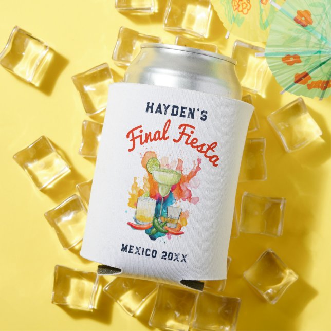 Porta-lata Festa Final de Semana das Meninas no México Desped (Verão in situ)