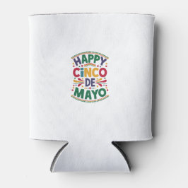 Porta-lata Festa Personalizada de Cinco de Mayo
