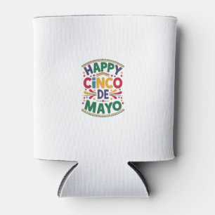 Porta-lata Festa Personalizada de Cinco de Mayo