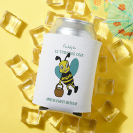 Porta-lata Festa personalizada de primeiro aniversario do pri