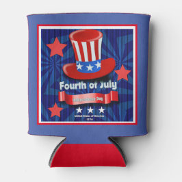 Porta-lata Festivo 4 de julho Feriado Insultado