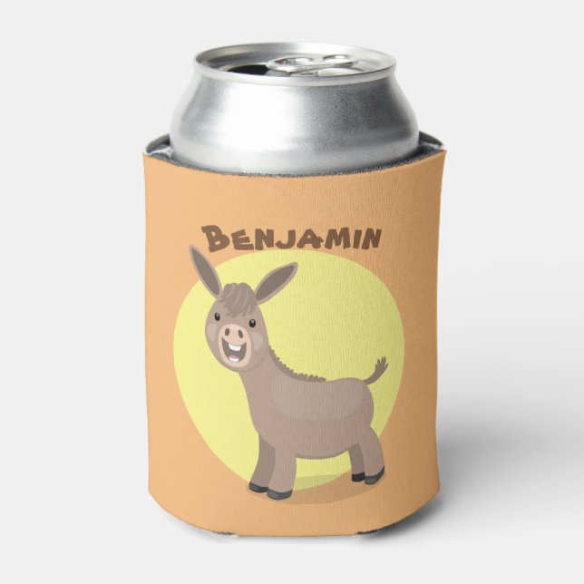 Porta-lata Figura de desenho animado em miniatura feliz e bon (Can Front)