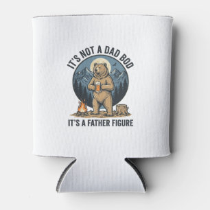 Porta-lata Figura de Urso de Pai Engraçado Acampando Projeto 