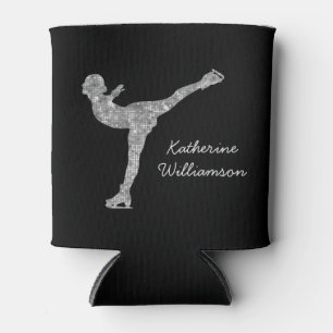 Porta-lata Figura Personalizada: Shimmer De Prata De Ice Com 