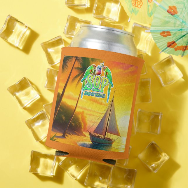 Porta-lata Filhos Da Banda Dos Piratas (Verão in situ)