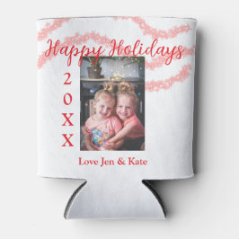 Porta-lata Filhos da família das crianças reluzentes vermelho