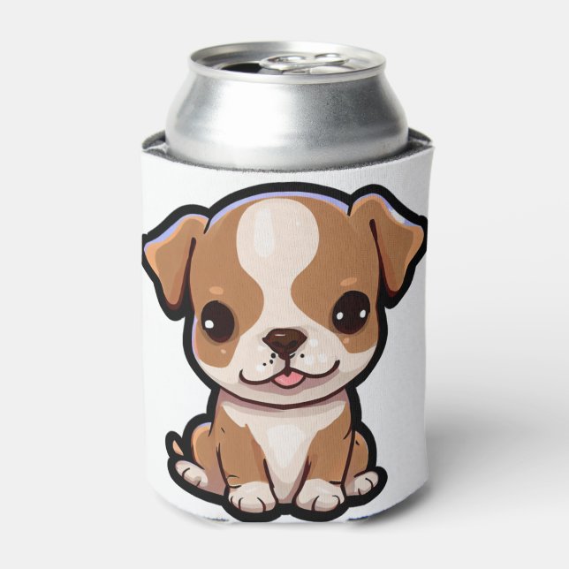 Porta-lata Filhote de Pit Bull #6 (Can Front)