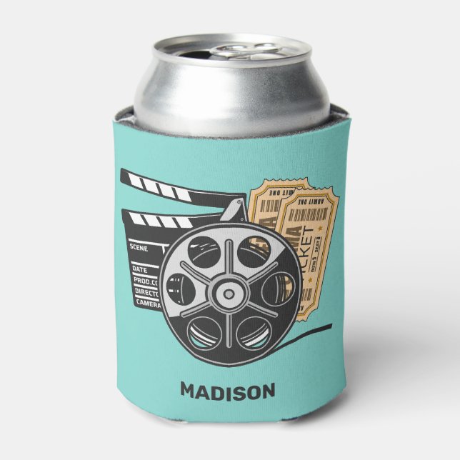 Porta-lata Filme de nome personalizado (Can Front)