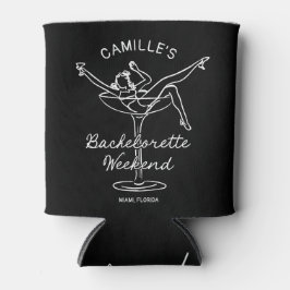 Porta-lata Fim de Semana da Bachelorette Divertida