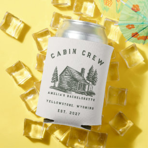 Porta-lata Fim de Semana de Camping Personalizado para Desped