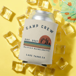 Porta-lata Fim de Semana de Camping Personalizado para Desped