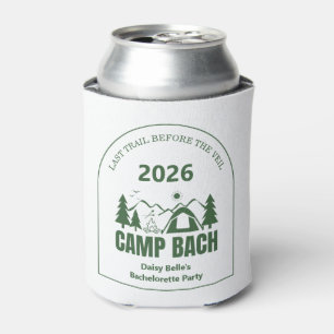 Porta-lata Fim de Semana de Despedida de Solteira do Acampame