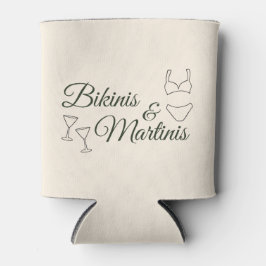 Porta-lata Fim de Semana de Solteira Bikinis e Martinis
