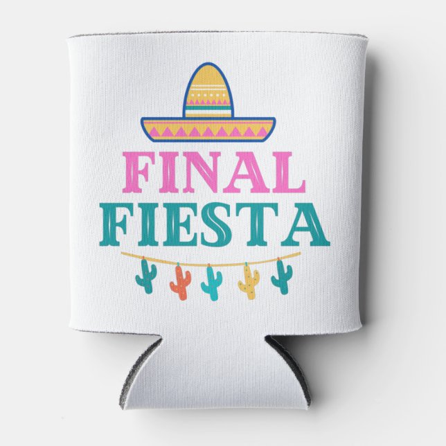 Porta-lata Final Fiesta Sombrero (Frente)