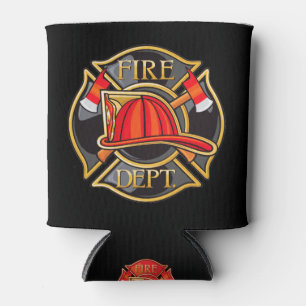 Porta-lata Fire Department Can Cooler - srf