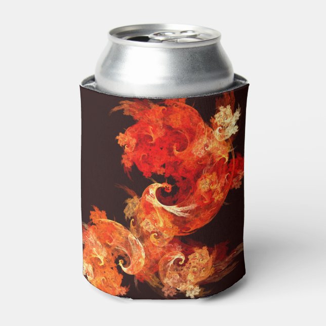 Porta-lata Firebird Abstrato Art (Can Front)