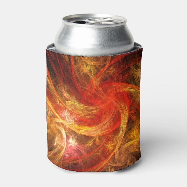 Porta-lata Firestorm Nova Abstrato Art (Can Front)