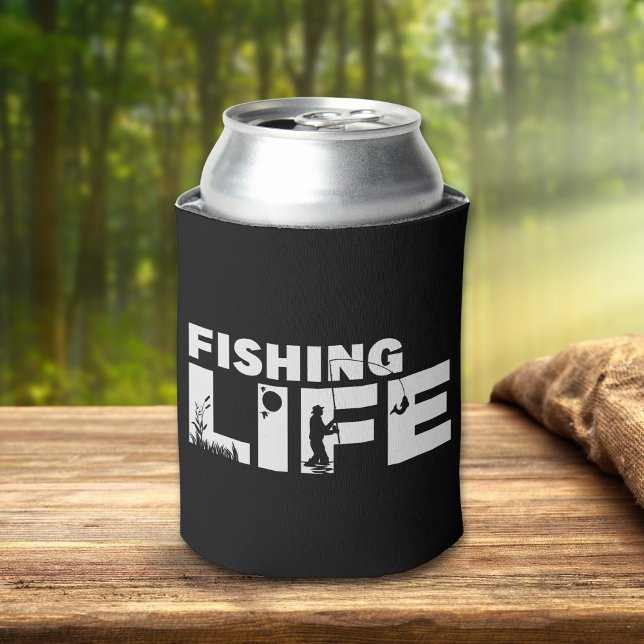 Porta-lata Fishing Life Funny Fishing (Criador carregado)