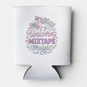 Porta-lata Fita Mágica de Unicórnio Adorável Adesivo e Camisa