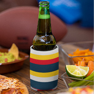 Porta-lata Fitas Uniformes Amarelas Vermelhas