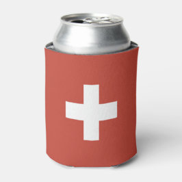 Porta-lata Flag of Switzerland Svizzera - Suíça Suisse -