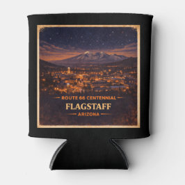 Porta-lata Flagstaff Arizona Marco de 100 Anos Noite Estrelad