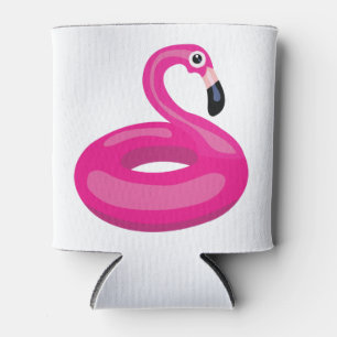 Porta-lata Flamingo Floatie