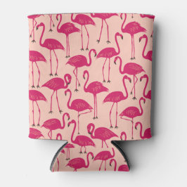 Porta-lata Flamingo Retrô | Sorvete Sunset à Beira da Piscina