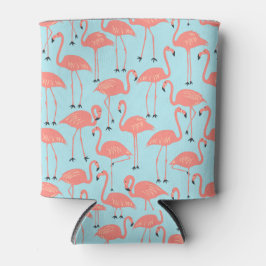 Porta-lata Flamingo Retrô | Verão à Beira da Piscina Retrô Mi