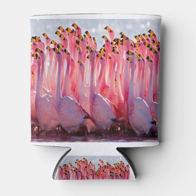 Porta-lata Flamingos (Frente)