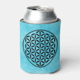 Porta-lata FLOR DA VIDA - Símbolo de Geometria Sagrado cheio 