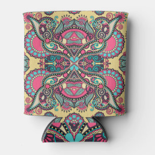 Porta-lata Floral Paisley Bandanna: Tradicional Ornamental