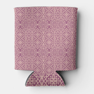 Porta-lata Floral sem costura: Belo plano de fundo do padrão