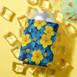 Porta-lata Flores Amarelas - Mediterrâneo