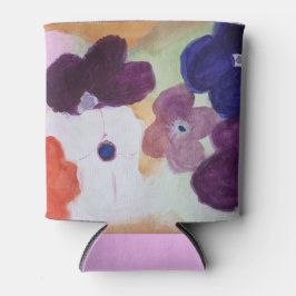 Porta-lata Flores de Anêmona da Primavera 