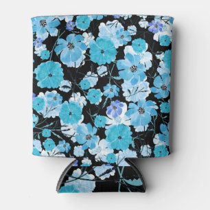 Porta-lata Flores De Aquarela: Uma Tapeçaria Delicada