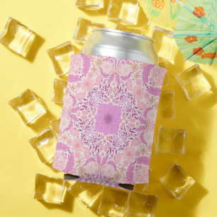 Porta-lata Flores de jardim retrorreflectores a rosa