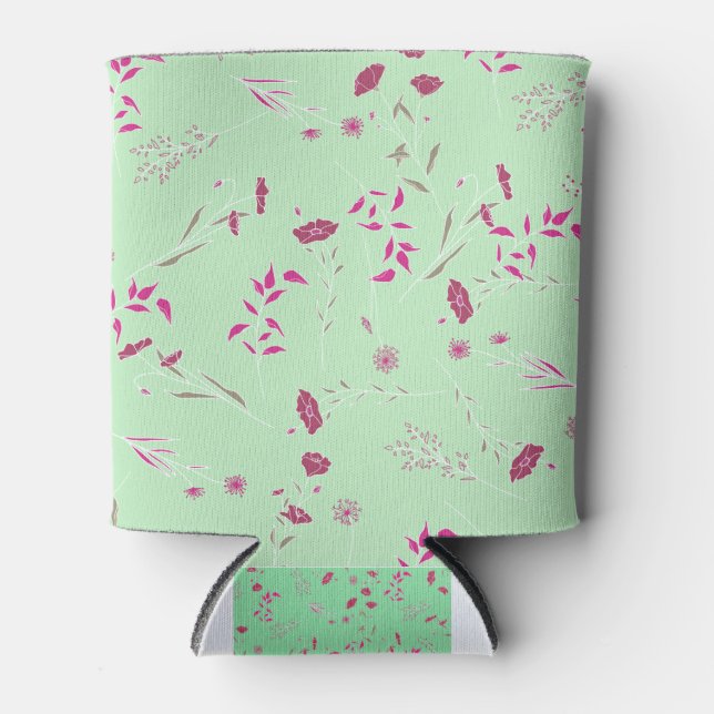 Porta-lata Flores de primavera (Frente)