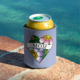 Porta-lata Flores Lace Heart Tattoo