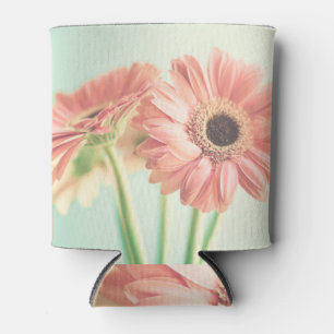 Porta-lata Flores Rosa Pálidas: Fechamento Duo